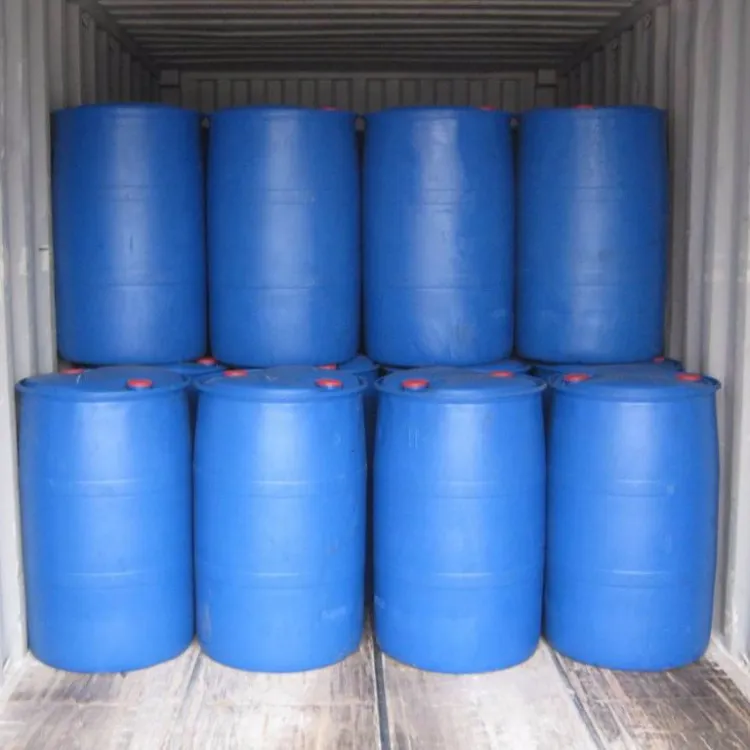 Chemical drums inside container for export